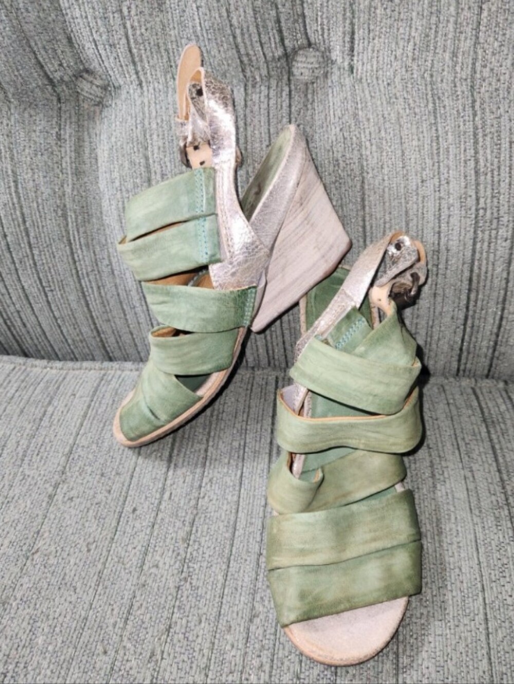 A.S.98 Parley Wedge Sandals - Picture 8 of 10